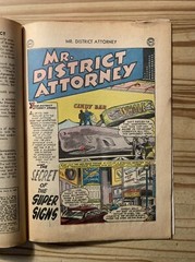 Mr District Attorney #56 (1957) VG- DC Comics based on a radio/TV show