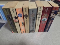 Ken Follett Lot Of 8 Books Paperback