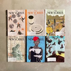Six 2025 New Yorker Magazine Issues