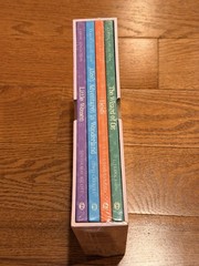 Classic Collection Illustrated 4-Book Box Set Wizard of Oz, Little Women & More