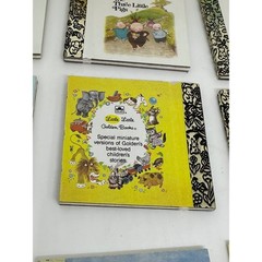 VTG Little Golden Book Miniature Lot Mixed Colors Classic Fairy Tales Kids Story