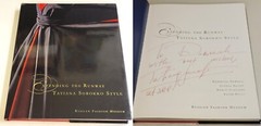 TATIANA SOROKKO STYLE: Extending the Runway~ Modeling HARDCOVER BOOK (Signed 3X)