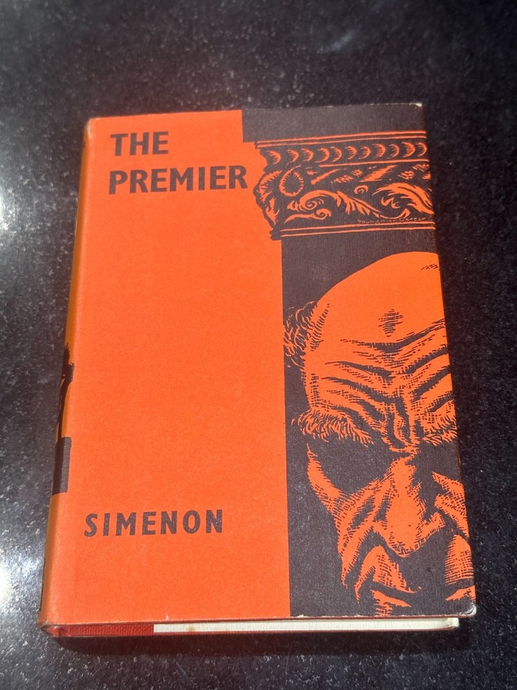 Vintage 1961 Simenon The Premier UK 1st Edition Mystery Hardcover