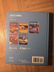 Vista Higher Learning Descubre 3 Second Edition Spanish Hardcover Textbook