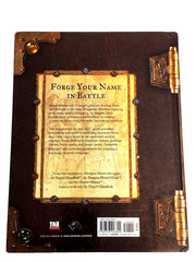Dungeons and Dragons Complete Warrior Player’s Guide Hardcover 2003 VG+
