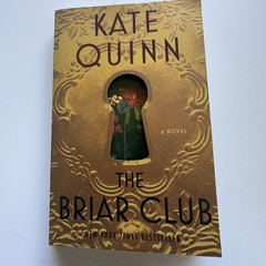 THE BRIAR CLUB by Kate Quinn, Paperback, Historical Fiction Mystery Set in 1950s