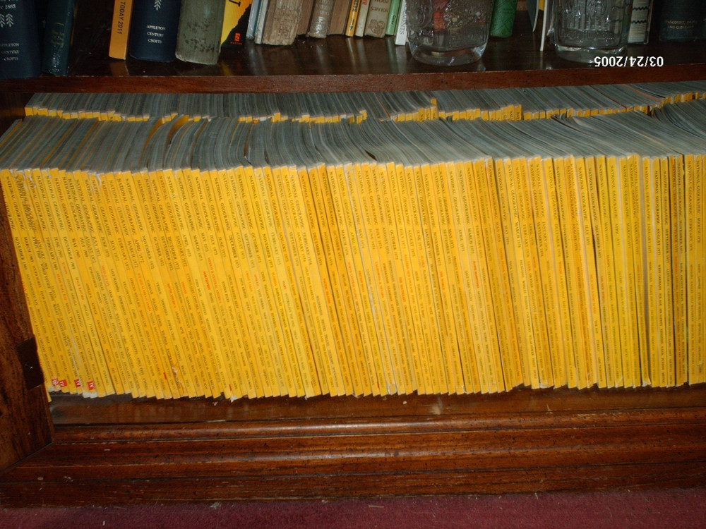 LOT OF 8 National Geographic Magazine 50’S 60’S 80’S 90’S Random NO Duplicates