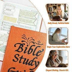 66-Page Bible Study Guide & Devotional Journal Christian Planner