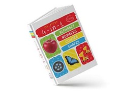 My First 4 In 1 Alphabet Numbe – Board book – VERY GOOD