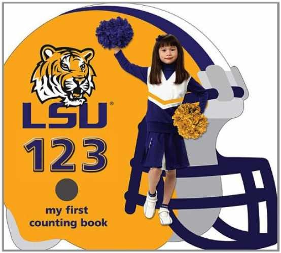 LSU Tigers 123: My First Counting – Board book, by Epstein Brad M. – Very Good