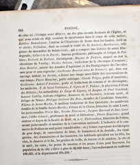 Antique History of Poitiers, France, 30 pages, Guilbert, 1845, in French