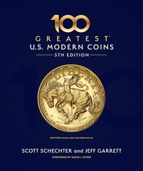 100 Greatest United States Modern Coins 5th Edition Hardcover Large 12×10 – NEW