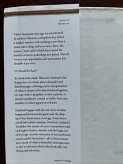 David and Goliath by Malcolm Gladwell (2014, Hardcover, First Ed/1st Printing)