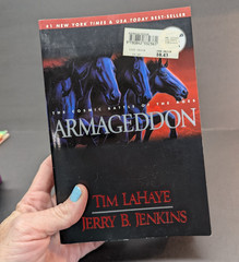 LOT OF 3 Books of Tim LaHaye Jerry B Jenkins: Desecration, Armageddon, Remnant