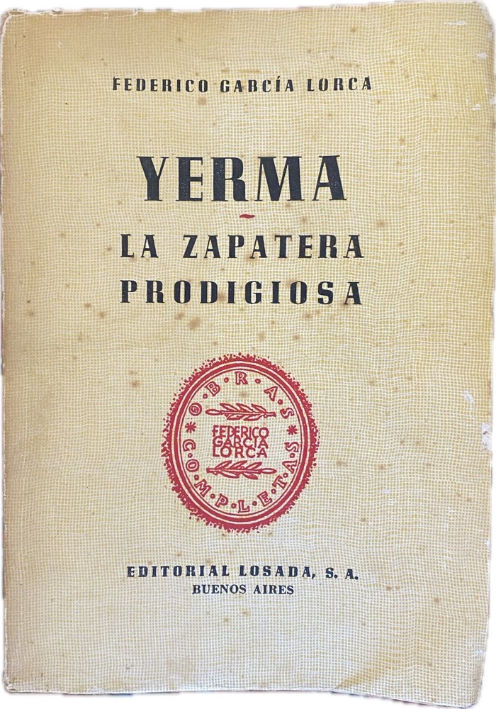 Federico García Lorca – Yerma / La Zapatera Prodigiosa (1952)