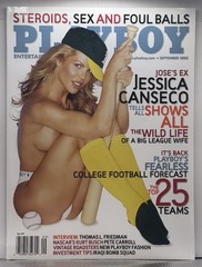 PLAYBOY SEPTEMBER 2005-JESSICA CANSECO-CENTERFOLD INTACT-BAGGED AND BOARDED NM-