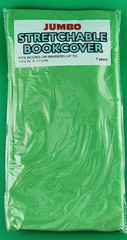 Jumbo Stretchable bookcover Protector 10.5inX11.5in Several Styles to Choose