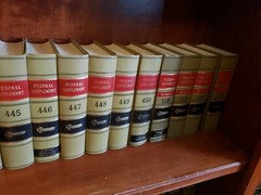 West’s Federal Supplement Law Books – Lot of 10 – multiple lots Free Shipping