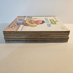 Set Lot of 6 First Little Golden 1980s Books Incl Mickey Lion King Sesame Street