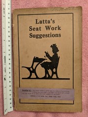 LATTA’S SEAT WORK SUGGESTIONS, Vintage Softcover, 112 Pages,Elementary Education