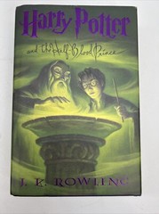Harry Potter and The Half-Blood Prince 1st Edition Hardcover 652 Pages ERRORS