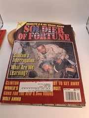 Soldier Of Fortune Magazine April 2004 Saddam’s Interrogation Wolf Ammo 6.8 Guns