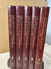 New Encyclopedia Archaeological Excavations Holy Land 5 Volume Set 1993 Books