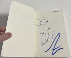 SIGNED INSCRIBED House Of Leaves First Edition Paperback Book Mark Z Danielewski
