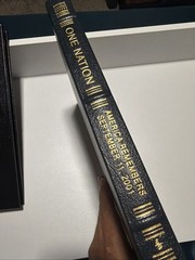 September 11 9/11 Twin Towers New York One Nation Easton Press Leather 22K Gilt