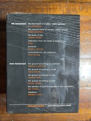 The Books of the Bible (12) in slipcase – Grove Press (1999)