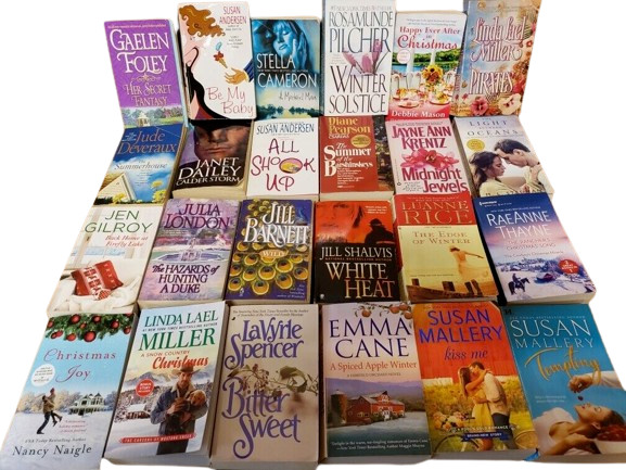 Lot of 18 Contemporary ROMANCE Paperbacks PB Popular Author Books RANDOM MIX