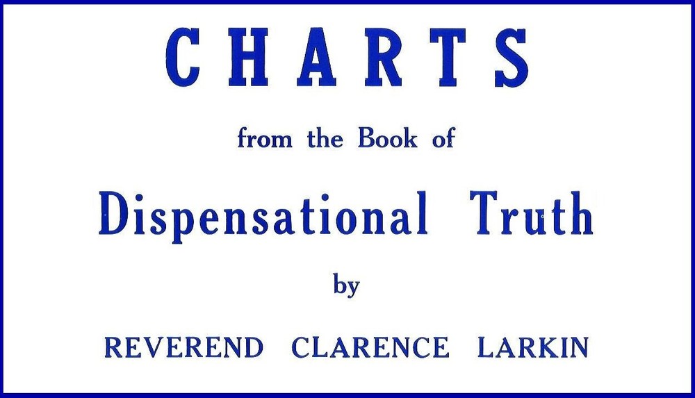 BOOK OF CHARTS FROM DISPENSATIONAL TRUTH by Reverend Clarence Larkin **NEW**