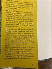 One Hundred Years of Solitude, Gabriel Garcia Marquez, 2003, First Edition VG+