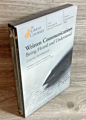 Great Courses Written Communications Being Heard Understood DVD Book NEW SEALED