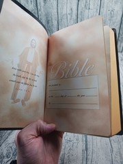 The Holy Bible King James Version Red Letter Dictionary Study Helps Holman 1979