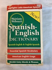 Merriam-Webster’s Spanish-English Dictionary Inc. PB