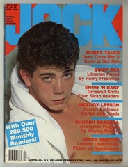 Jock 1986 Bill Higgins, Cris Hall, Charles Nichols 84p Gay Pinup Magazine M39638