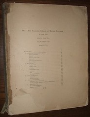 1902 The Thompson Indians of British Columbia Illustrated James Teit, Franz Boas
