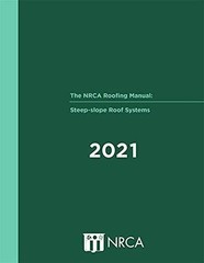 NRCA Roofing Manual – 2021 Boxed Set Hardcover – January 1, 2021