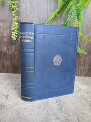 The Poetical Works of Lord Byron 1930 – Oxford University Press