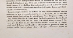 Antique History of Meaux, Champagne, France, 20 pages, Guilbert, 1845, in French