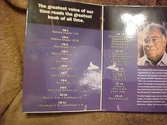 16 COMPACT DISC DELUX EDITION THE BIBLE READ BY JAMES EARL JONES MISSING # 10 *