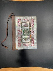 Vintage 1950s Bible Mother of Pearl JESUS’S WORDS IN RED LETTERS Jerusalum