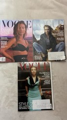 Vogue Magazine Lot Jennifer Lawrence Cara Delevingne Olivia Wilde Bundle