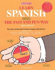 Learn Spanish the Fast and Fun Way Paperback Gene M. Hammitt