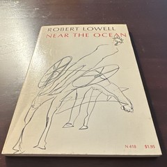 Farrar, Straus and Giroux Robert Lowell Near the Ocean Sidney Nolan Poetry Book