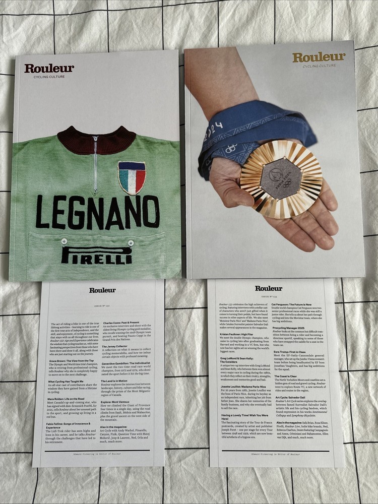 Rouleur Cycling Magazine Subscriber Issues 132 and 133