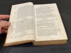 Antique 1835 PUBLIC STATUTE LAWS OF THE STATE OF CONNECTICUT GENERAL ASSEMBLY