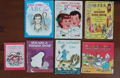 Lot of 7 Vintage Children’s Books 1960 -1976 including Miss Lollipop’s Lion