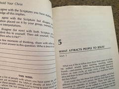 Behold Your Christ by Carolyn Nystrom PB Workbook 1985